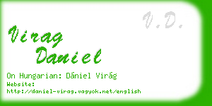 virag daniel business card